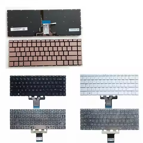 US/RU/UK/FR Keyboard For HP Pavilion 14g-BR 14Q-CS 240 245 246 G7/340 348 G5 14S-DK 14S-DF 14-CE 14-