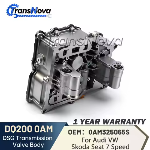 TransNova DQ200 0AM DSG Mechatronic Valve Body Gearbox TCU TCM 7 Transmission 0AM325065S For AUDI A3
