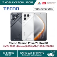 TECNO 5G POVA 7 Ultra Smartphone 24(12+12)GB RAM + 256GB ROM 144Hz 1.5K AMOLED 6000mAh battery