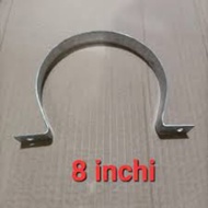 8 inch flexible wall clamp 8 inch pipe wall clamp/ 8 inch wall clamp/