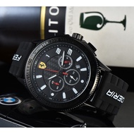 Ferrari Ferrari Stainless Steel Case Rubber Strap Men's Watch Rui Watch G3OC