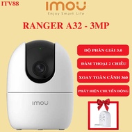 (TẶNG KÈM ĐẾ CAMERA) CAMERA TRONG NHÀ IMOU RANGER 2 3MP/5MP | QUAY QUÉT TOÀN CẢNH | ĐÀM THOẠI 2 CHI