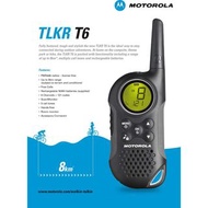 (現貨3套) Motorola T6 無線電 409MHz 對講機  |  原裝香港行貨