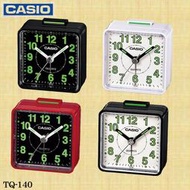 地球儀鐘錶 CASIO鬧鐘 輕巧桌上型 數字、指針皆為夜光顯示 全新 台灣公司貨保固【開學↘】TQ-140-7A