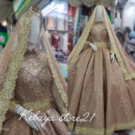 GAUN PENGANTIN BARBIE INDIA BEREKOR | BAJU PENGANTIN PRINCESS | GAUN