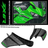 【2025NEW】Motorcycle Winglet Fixed Wind Wing For Kawasaki ZX-6R ZX-636 ZX6R ZX 6R 2024  Aerodynamic W
