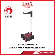 A25 MARVO HZ 04 USB 3.0 HUB + HEADPHONE STAND