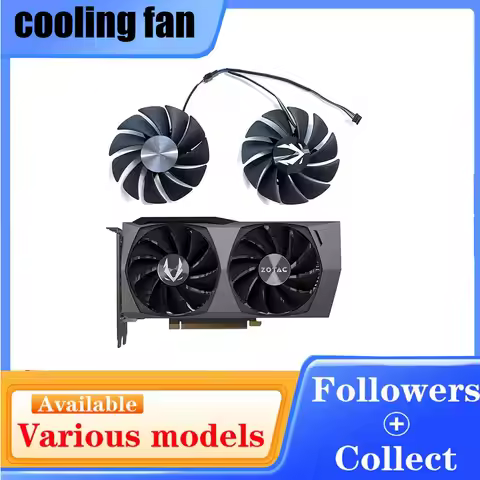 New 87MM GA92S2U CF9015H12S RTX 3060 GPU Fan for Zotac Geforce RTX 3050 3060 3060TI Double Edge Blad
