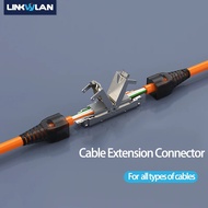 Rj45 Cat5e Cat6a Cat7 Lan Cable Tool-less Extension Connector Network Extender Junction Adapter Conn