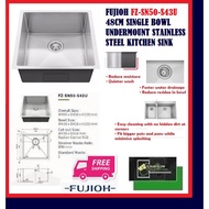 FUJIOH FZ-SN50-S43U      UNDERMOUNT SINK