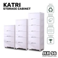(JIJI.SG) KATRI Storage Cabinet / DRAWERS CABINET / Storage / Organiser / Furniture / Box / Plastic