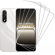5PCS Full Clear Glass for Oneplus Nord 5 Tempered Glass Screen Protector HD Protective Phone Film On