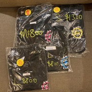 Anti social social club assc /fragment tee hoodie