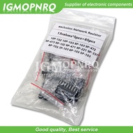 65pcs=13value*5pcs Resistor Network Array kit Assortment set 9A103 9A102 9A472 9A221 9A331 9A471 7A1