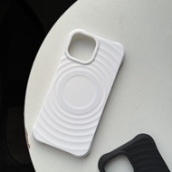 Caseโทรศัพท์ไอโฟน MagSafe แม่เหล็กชาร์จไร้สาย ด้านในบุกำมะหยี่ เคสกันกระแทก 16promax 16pro 16plus 16