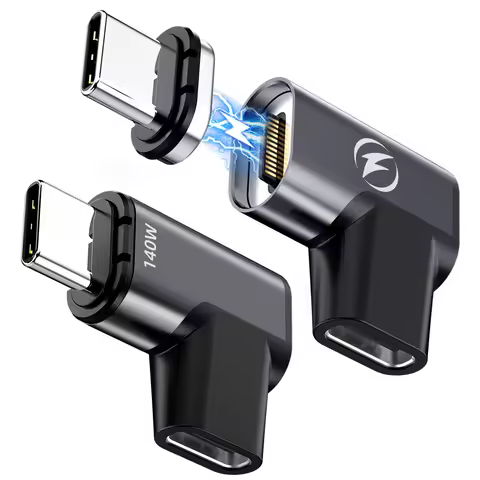 Fonken Usb Type C Magnetic Cable Connector 8K@60Hz 140W 40Gbps USB C To Type C Fast Charge Data Tran