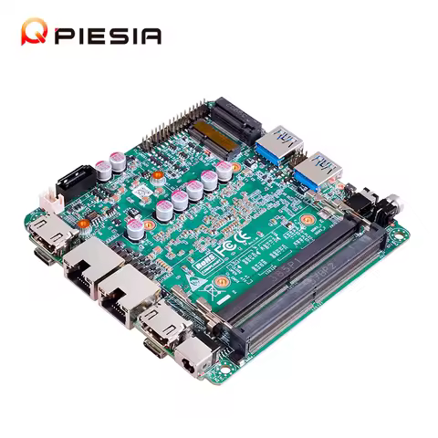 Piesia Intel 14th Gen Core Ultra 9 185h 155U Edge AI Computer Board 10x10cm 2*I226-V Lan 2*DDR5 Indu