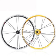 Track Lp Litepro 20inch Folding Bicycle Wheels 406 451 Disc V Brake Wheel Set 11Speed Aluminum Roda De Carbono Bike Accessories