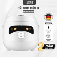 Nồi cơm điện Lebenlang LBL0585 dung tích 1 lít công suất 350W thiết kế đơn giản bảo hành 2 năm - hàn