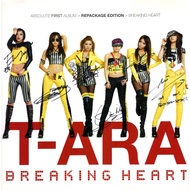 T-Ara - Breaking Heart (1st Album Repackage Limited Edition 6000 Copies Signed CD)
