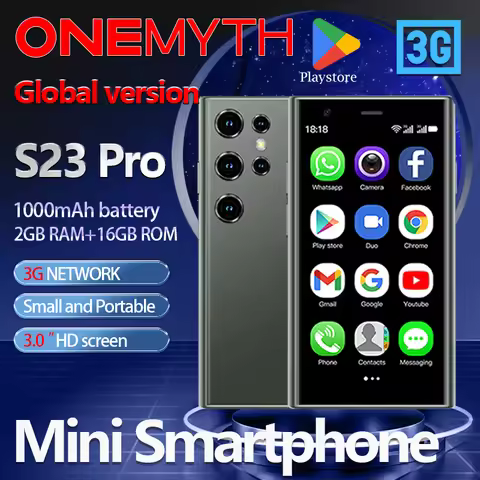 ONEMYTH S23 Pro Mini King 3-inch high-definition screen 2+16GB Android+Play store+dual camera+dual c