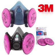 2pcs 3M Particulate Filter 2091 2097 Mask 6200 7502