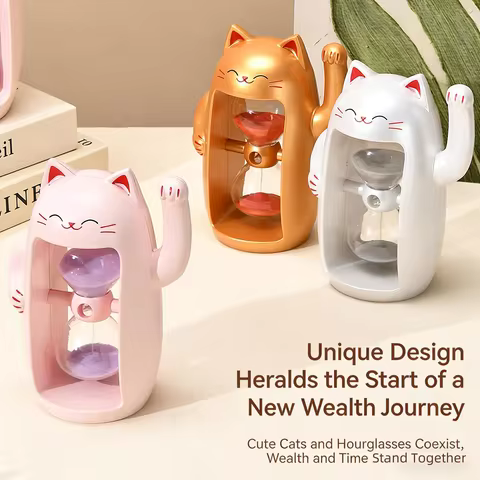 1Pcs 30Min/60Min Sand Timer Hourglass Timer Colorful Sandglass Hourglass Sand Clock Timer for Home O