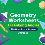 IGCSE Math: GEOMETRY- Classifying Angles 200 Q+A | IGCSE Maths | Maths for Kids (PDF)