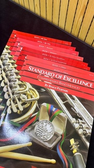 Standard of Excellence Book 1 (雙簧管 Oboe /巴松管 Bassoon /次中音薩克管 Tenor Saxophone /大號 Tuba) 管樂團 樂譜 課本 樂器