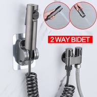 JOCBO bidet for toilet 4 in 1 heavy duty bidet set with two way valve bidet spray handheld bidet