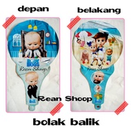 Baby boss character baton balloon