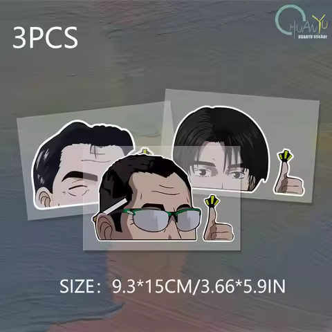 Car Vinyl Sticker for Fujiwara Tofu Store Topo Wentai Peeker Eyes Decal Initial D Drift Tape