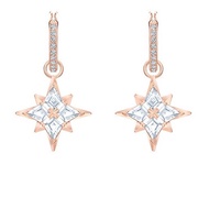SC8 Swarovski symbol star shape multi wearing female Earrings Gift