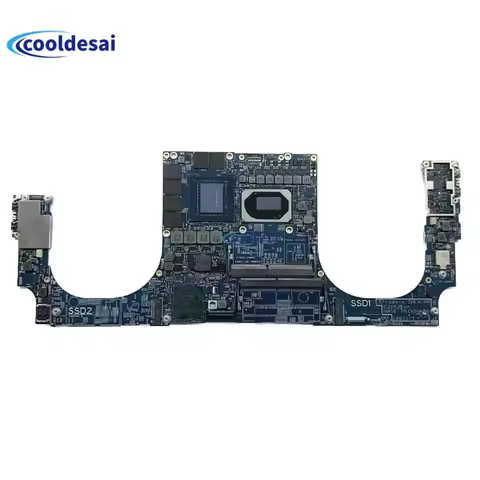 18835-1 For Dell XPS 13 9700 Laptop motherboard with I7-10875H I9-10885H W-10885M CPU RTX2060 3000 G