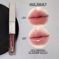 Double-ended mirror lip glaze matte velvet lip mud non-fadin Double-ended mirror Lip glaze matte vel