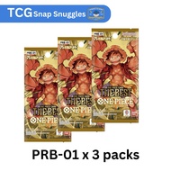 One Piece TCG:  [PRB-01]  Rumble Pack  x 3 Packs by Snap Snuggles