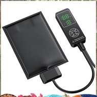 5W Reptile Heat Pad with Digital Thermostat & Timer 7 X 5Inch Reptile Heating Pad Tank Heater Terrar