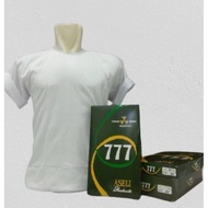 [3/s6Pcs] Men's White Undershirts Oblong/s Premium Men's777s