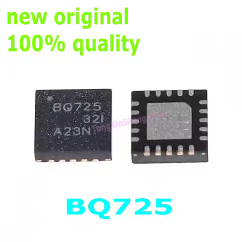 5pcs 100% Brand new original BQ725 QFN-20 chipset