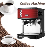 Gemilai CRM3601 เครื่องชงกาแฟ เครื่องชงกาแฟอัตโนมัติ เครื่องชงกาแฟเอสเพรสโซ การทำโฟมนมแฟนซี สีเทา สีดำ coffee machine
