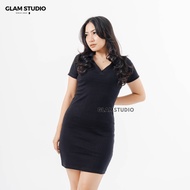 Glam Studio - V-Neck Dress (DRESS 001)