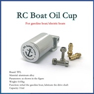 TFL RC Boat Oil Cup Drive Shaft Lubricating Oil Storage Tank Automatic Refueling Column For Brushless Engine Boat