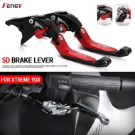 NEW 5D Brake Lever For Wmoto Xtreme 150i 150 Motorcycle Xtreme150i X-treme 150i CNC Brake Clutch Lev