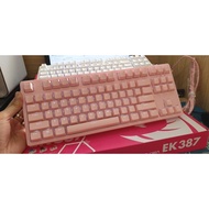 Edra ek387 Pink mechanical keyboard