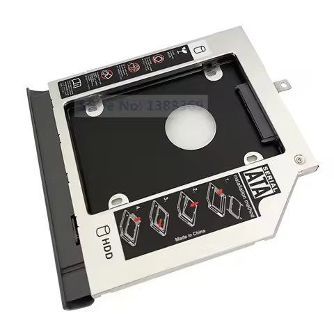 SATA 2nd Hard Drive SSD HDD Module Caddy Adapter for Lenovo ideapad 320 V320 320-14IAP 320-15IKB 320