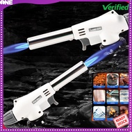 FJONE Safely Ignition Multipurpose Burning Fire Maker Portable Metal Flame Gun Butane Gas Torch Flam