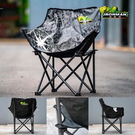 เก้าอี้ CAMP CHAIR IRONMAN เก้าอี้สำหรับสายตั้งแคมป์ รองรับน้ำหนักได้ 130-150 Kg