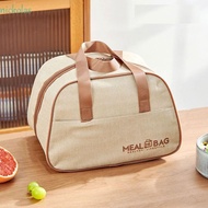 NICKOLAS Insulated Lunch Bag, Waterproof Large Capacity Lunch Box, Storage Bags Portable Handbag Kids
