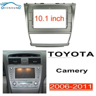 Honxunหน้ากากวิทยุเหมาะสำหรับToyota Camry 2006-2011 กรอบวิทยุพังผืด2din Androidแผงหน้าปัดครอบหน้าจอ1