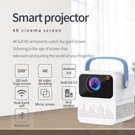 Portable Projector Mini Projector For Phone iPad Android 4K Full HD 1980P LCD Projektor CY300 Smart 